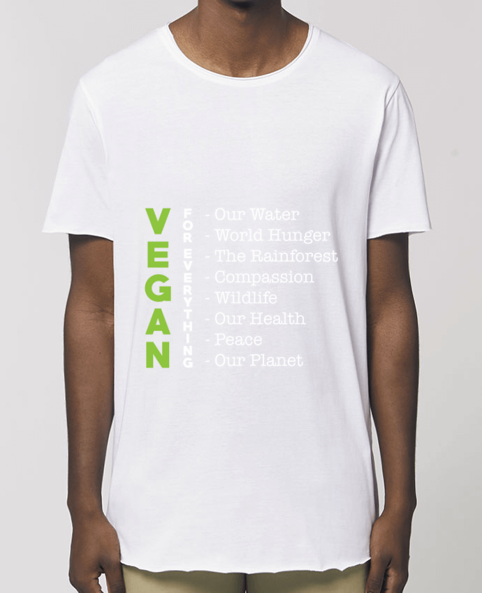 Tee-shirt Homme Vegan for everything Par  Bichette
