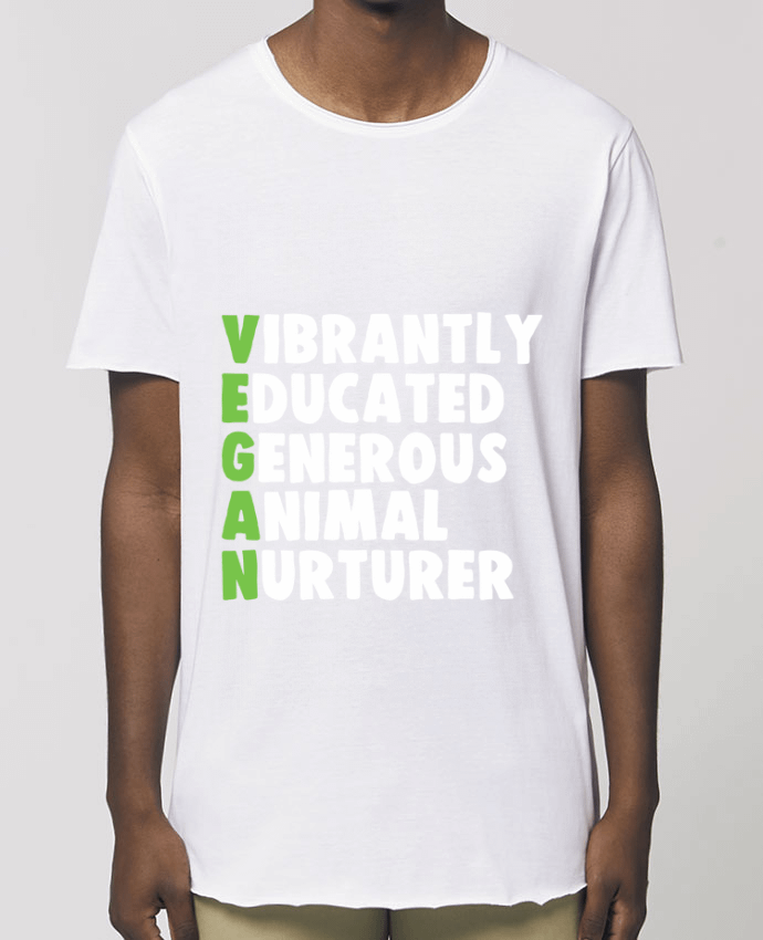 Tee-shirt Homme Vegan vibrantly Par  Bichette