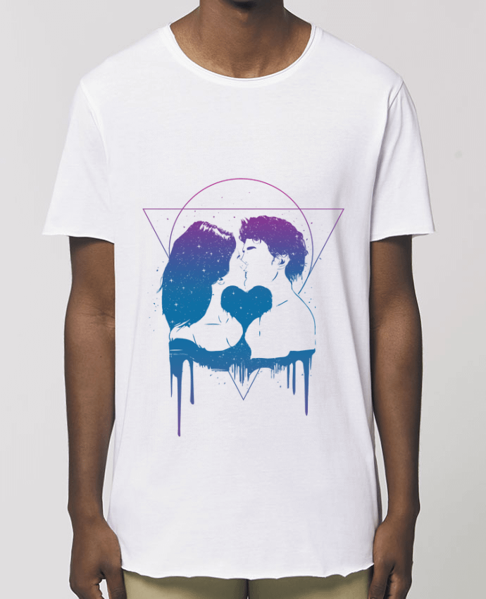 T-Shirt Long - Stanley SKATER Cosmic love II Par  Balàzs Solti
