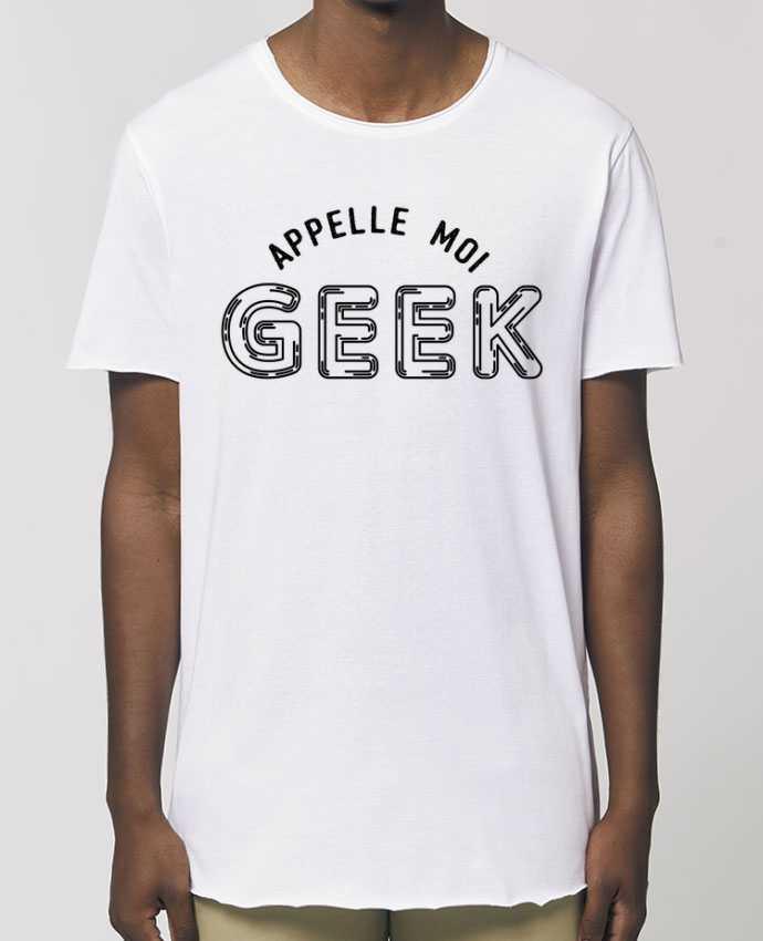 Camiseta larga pora él  Stanley Skater Appelle moi geek Par  tunetoo