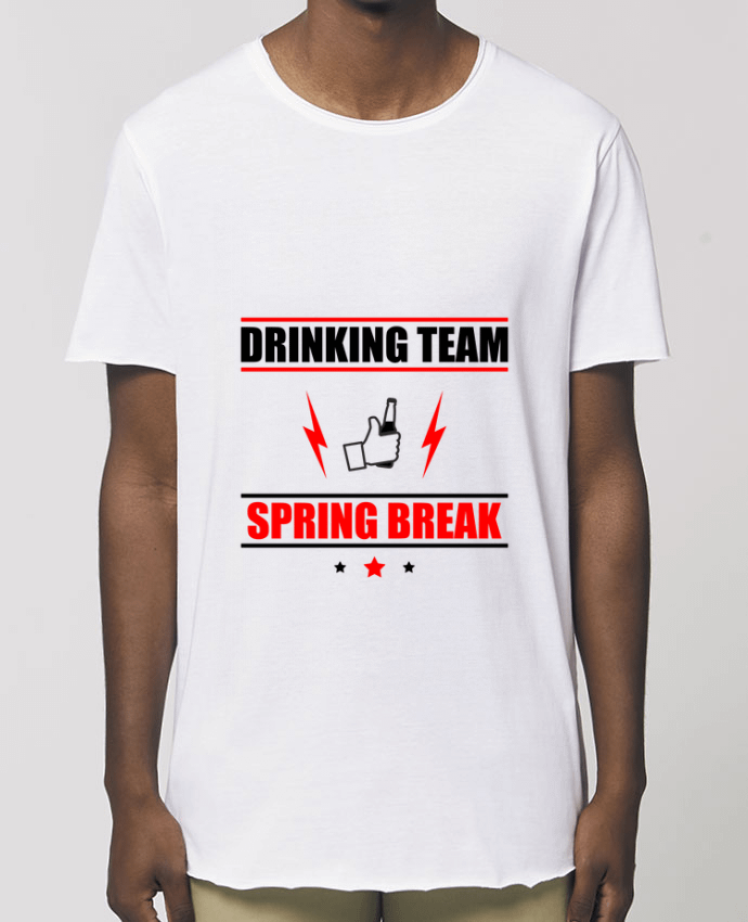 Camiseta larga pora él  Stanley Skater Drinking Team Spring Break Par  Benichan