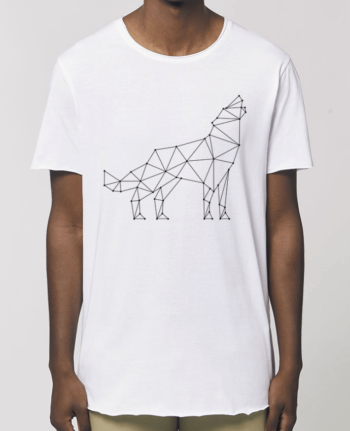 Men\'s long t-shirt Stanley Skater wolf - geometry Par  /wait-design