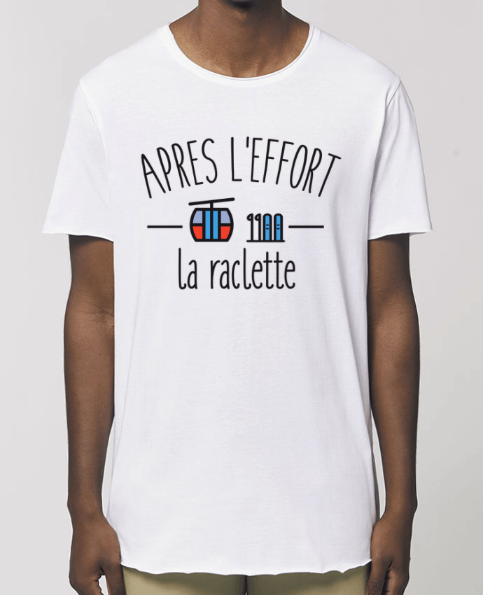 T-Shirt Long - Stanley SKATER Après l'effort, la raclette Par  FRENCHUP-MAYO