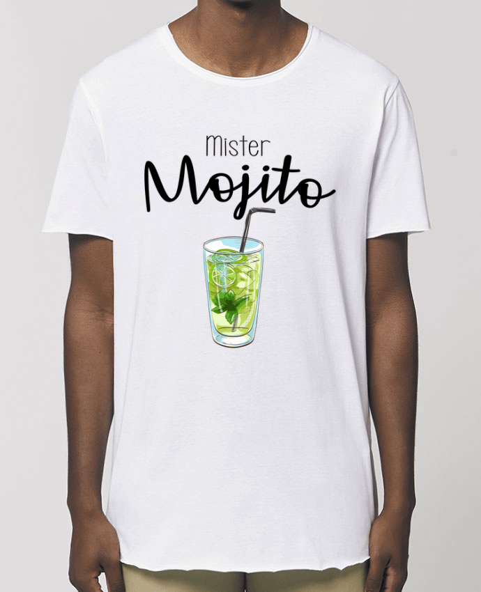 Men\'s long t-shirt Stanley Skater Mister mojito Par  FRENCHUP-MAYO