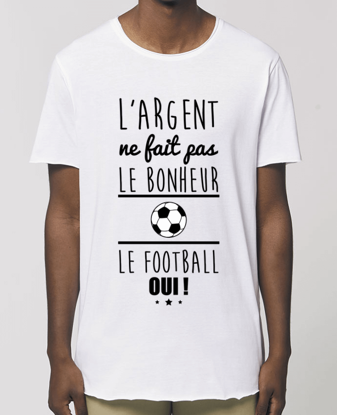 Tee-shirt Homme L'argent ne fait pas le bonheur le football oui ! Par  Benichan