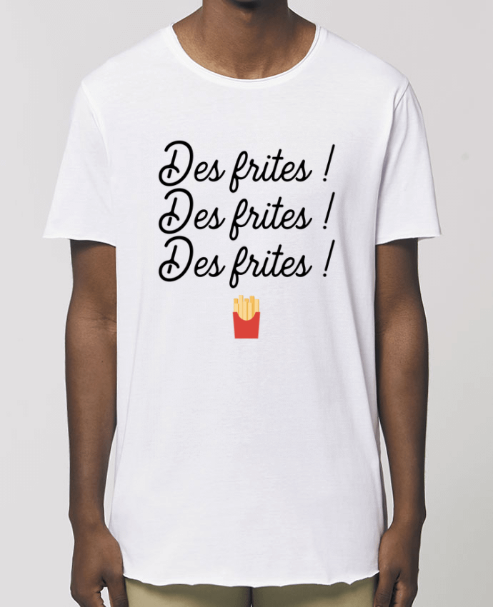 T-Shirt Long - Stanley SKATER Des frites ! Par  Original t-shirt
