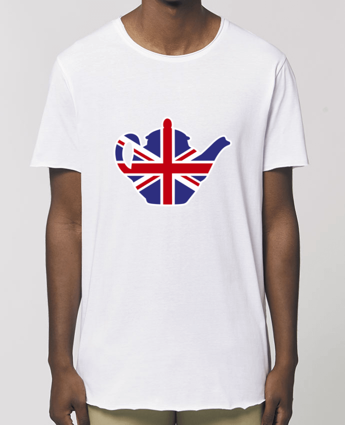 Camiseta larga pora él  Stanley Skater British tea pot Par  LaundryFactory
