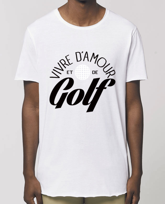 Men\'s long t-shirt Stanley Skater Vivre d'Amour et de Golf Par  Freeyourshirt.com