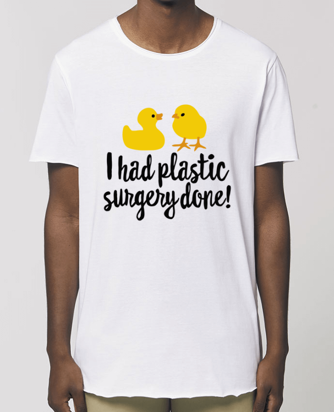 Tee-shirt Homme I had plastic surgery done Par  LaundryFactory