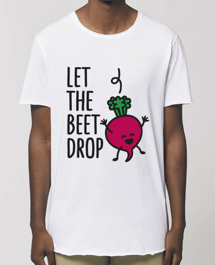 Tee-shirt Homme Let the beet drop Par  LaundryFactory