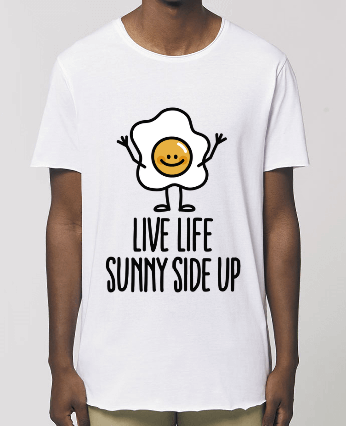 Tee-shirt Homme Live life sunny side up Par  LaundryFactory