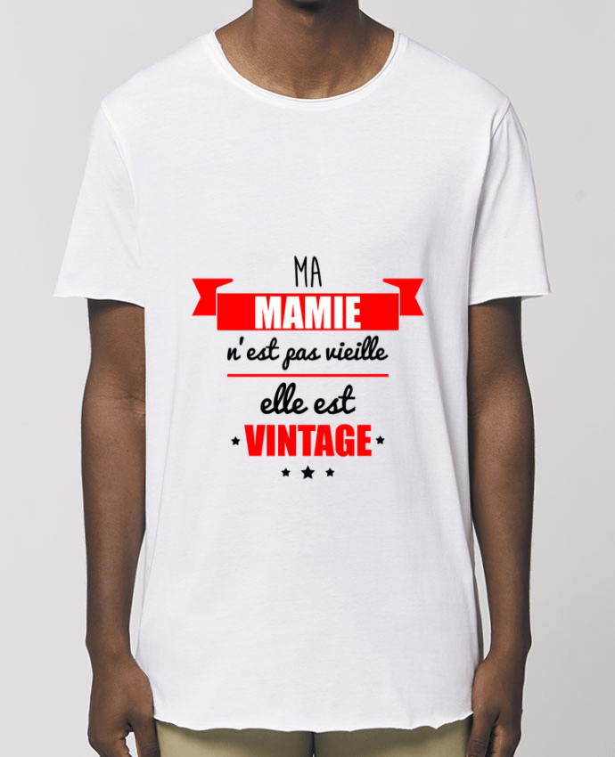 Tee-shirt Homme Ma mamie n'est pas vieille elle est vintage Par  Benichan