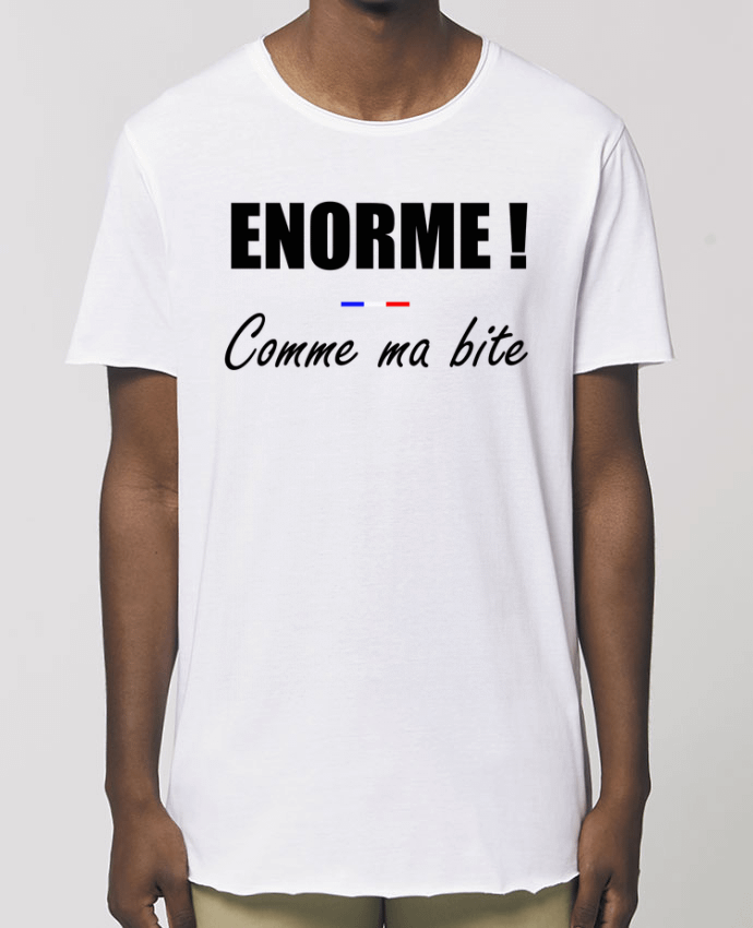 Camiseta larga pora él  Stanley Skater Énorme comme ma bite Par  tunetoo