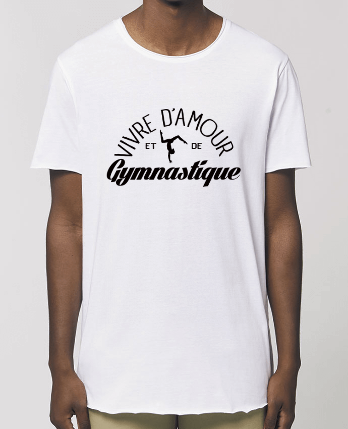 Tee-shirt Homme Vivre d'amour et de Gymnastique Par  Freeyourshirt.com