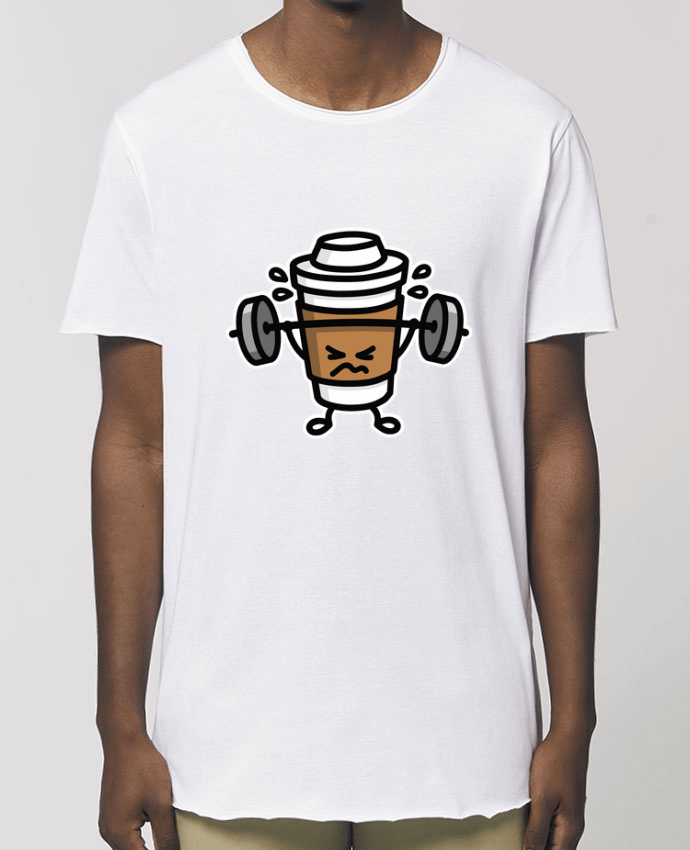 T-Shirt Long - Stanley SKATER STRONG COFFEE SMALL Par  LaundryFactory