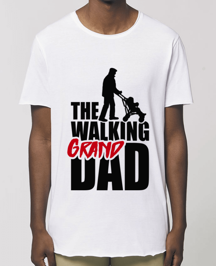 Tee-shirt Homme WALKING GRAND DAD Black Par  LaundryFactory