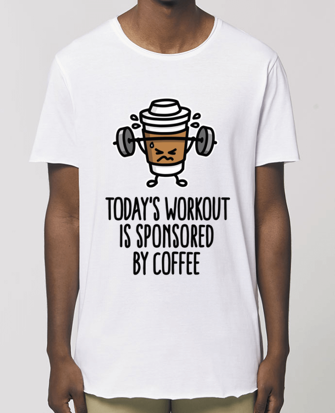 Tee-shirt Homme WORKOUT COFFEE LIFT Par  LaundryFactory