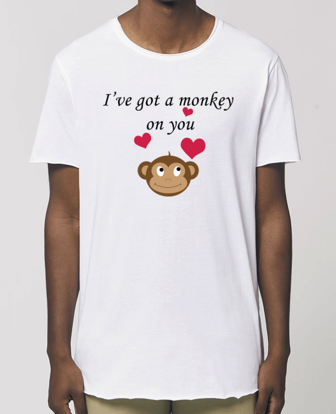 Camiseta larga pora él  Stanley Skater I've got a monkey on you Par  tunetoo