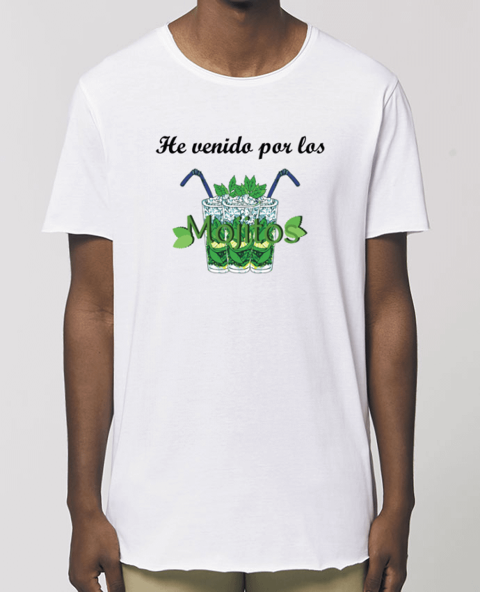 T-Shirt Long - Stanley SKATER He venido por los mojitos Par  tunetoo