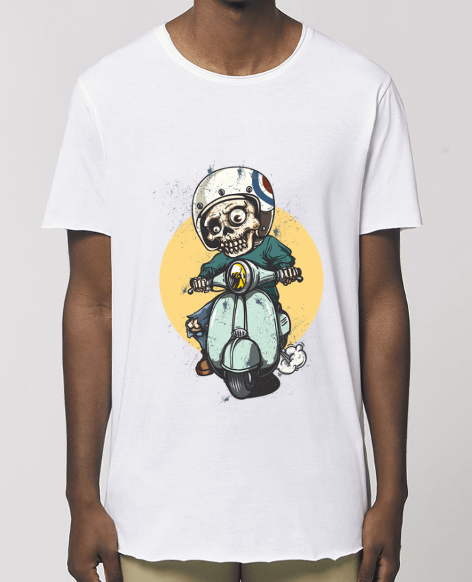 Camiseta larga pora él  Stanley Skater art design Par  omgraphiste