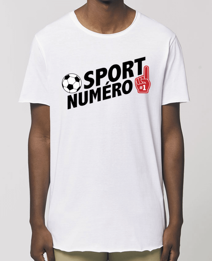 Tee-shirt Homme Sport numéro 1 Football Par  tunetoo