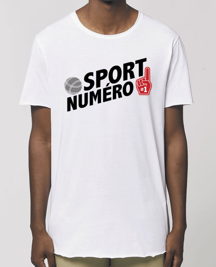 Tee-shirt Homme Sport numéro 1 Pétanque Par  tunetoo