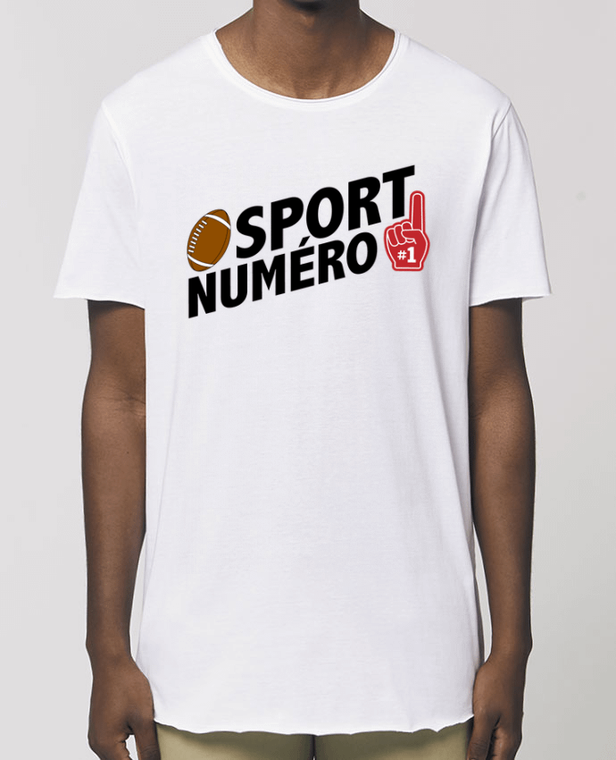 Tee-shirt Homme Sport numéro 1 Rugby Par  tunetoo