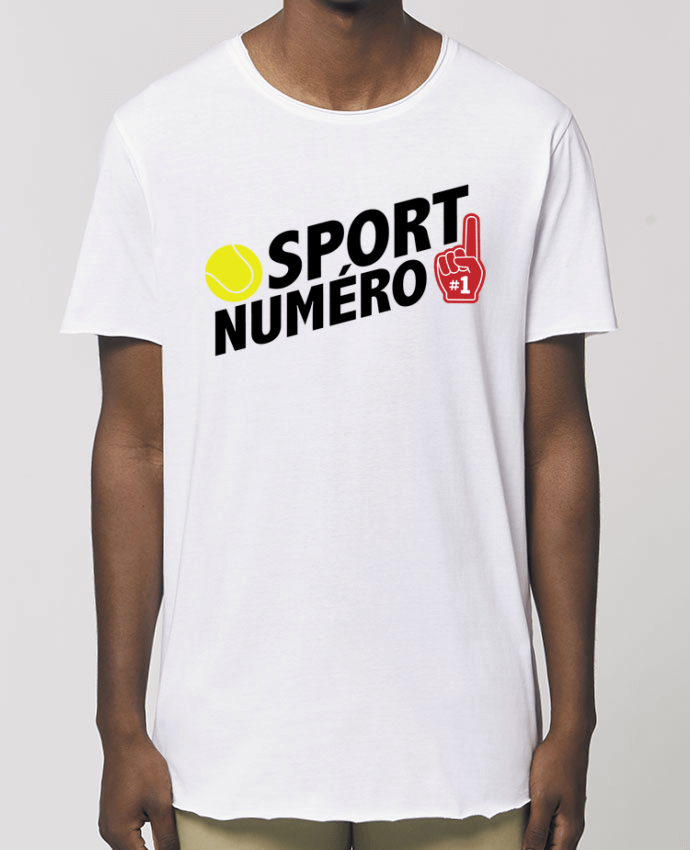 T-Shirt Long - Stanley SKATER Sport numéro 1 tennis Par  tunetoo