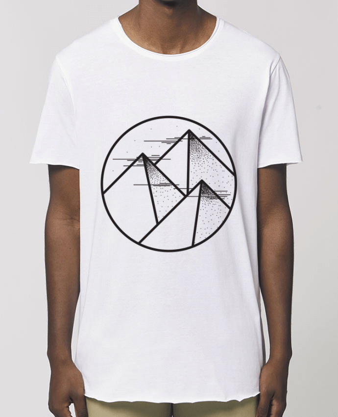 T-Shirt Long - Stanley SKATER montagne - graphique Par  /wait-design