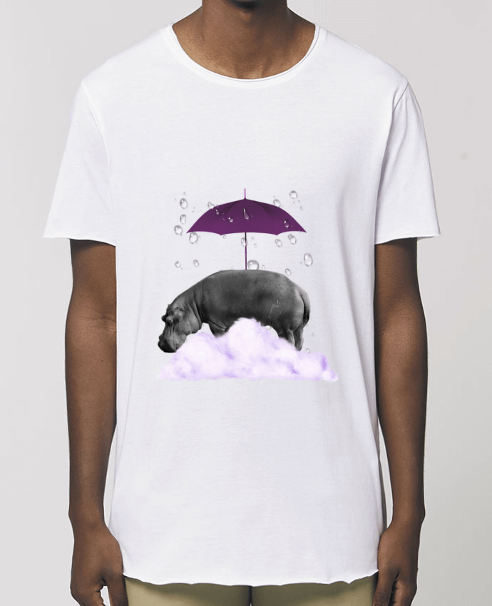 T-Shirt Long - Stanley SKATER hippopotame Par  popysworld