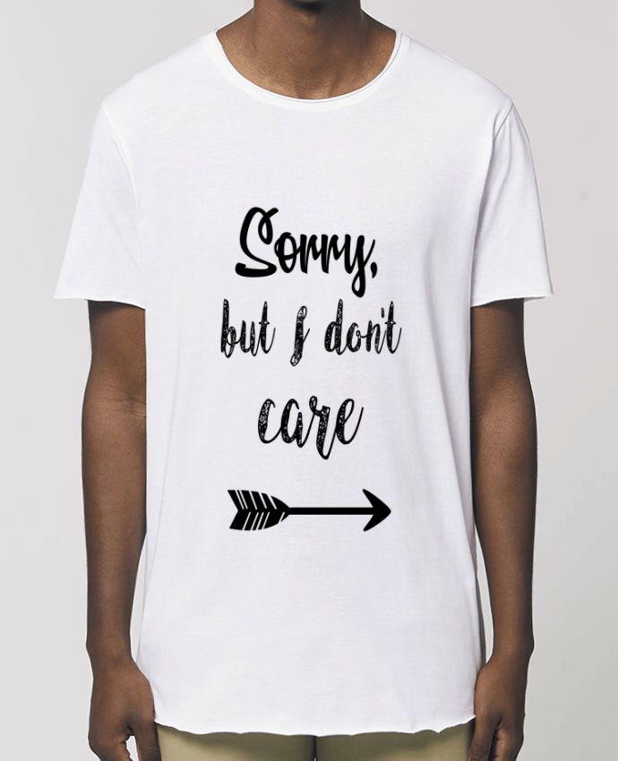 Tee-shirt Homme Sorry, but I don't care Par  SwissmadeDesign