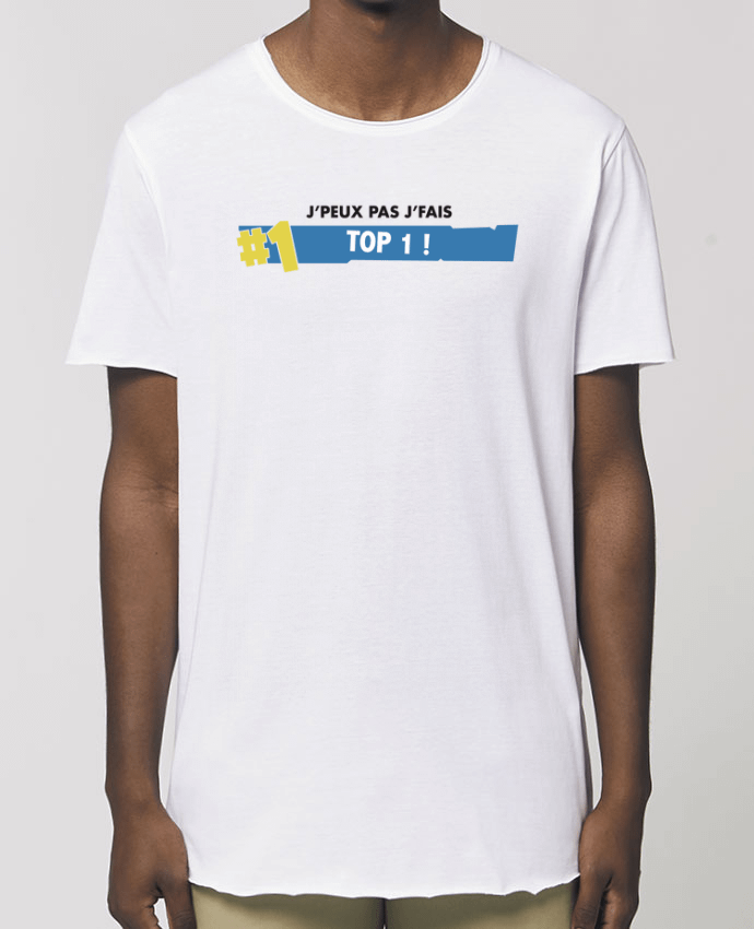 Tee-shirt Homme J'peux pas J'fais TOP 1 fortnite Par  tunetoo