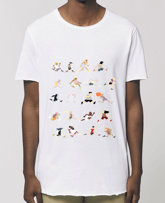 Men\'s long t-shirt Stanley Skater Runners ! Par  Tomi Ax - tomiax.fr
