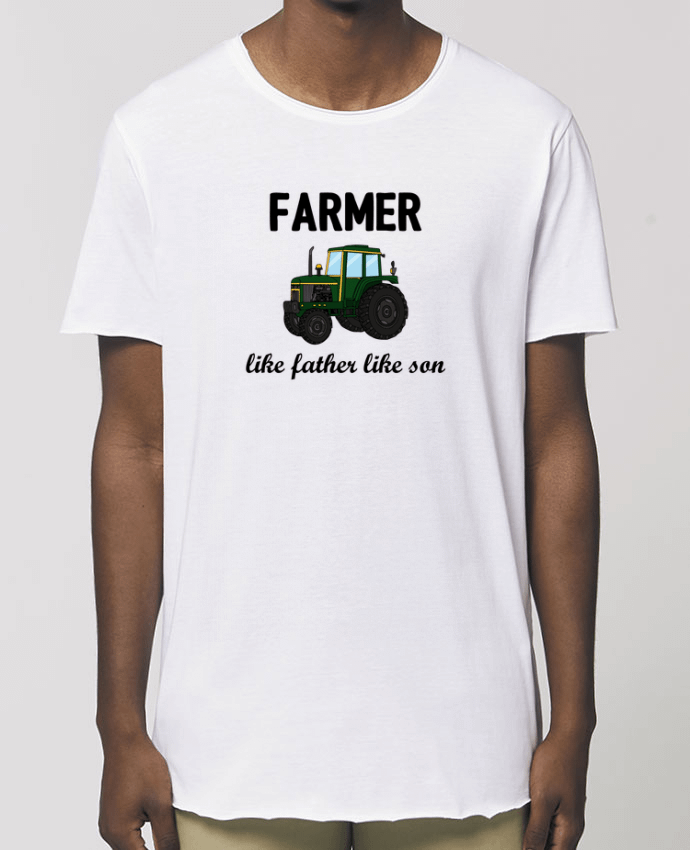 Tee-shirt Homme Farmer Like father like son Par  tunetoo