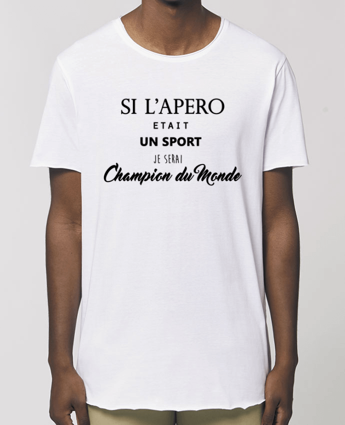 Men\'s long t-shirt Stanley Skater apero foot Par  DesignMe