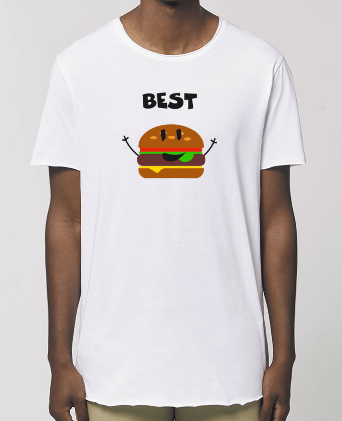 T-Shirt Long - Stanley SKATER BEST FRIENDS BURGER 1 Par  tunetoo