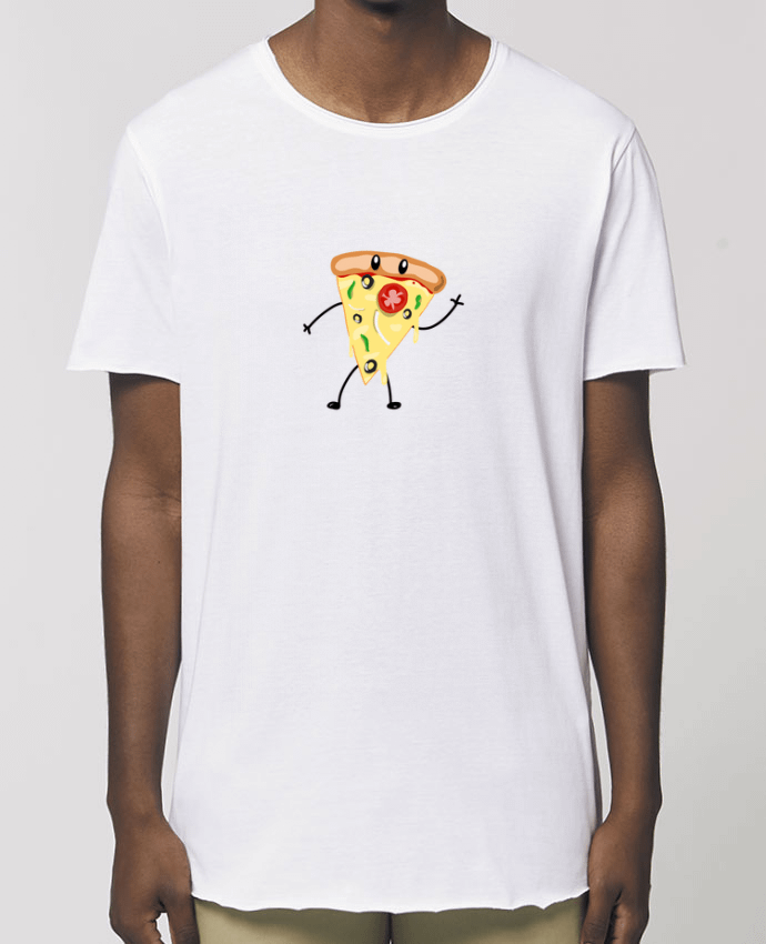 T-Shirt Long - Stanley SKATER Pizza guy Par  tunetoo