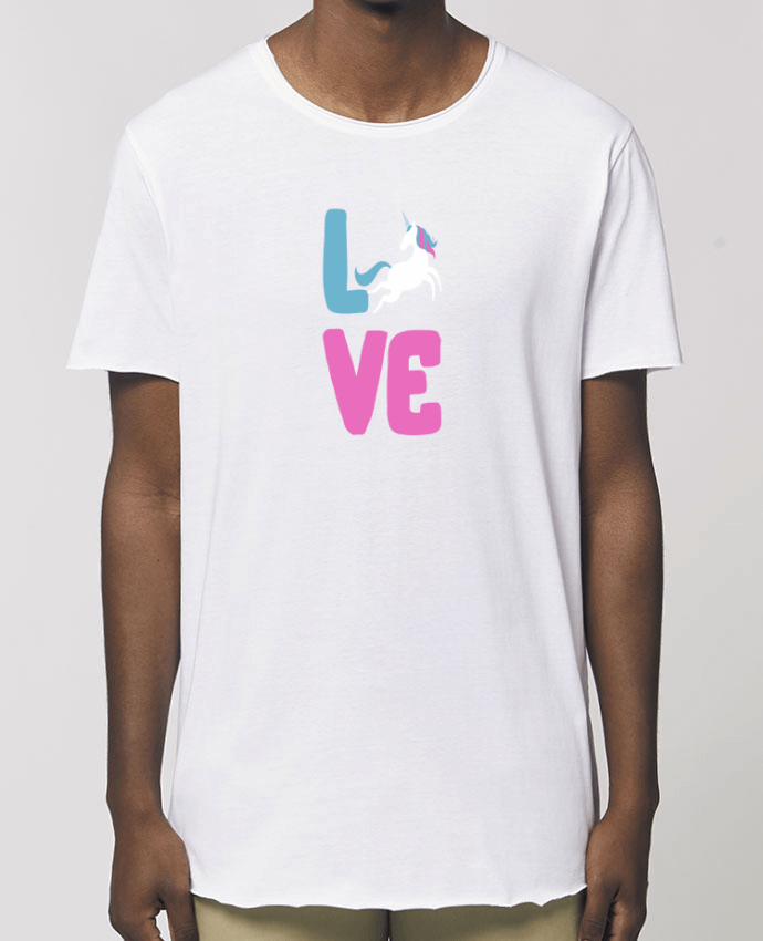 Men\'s long t-shirt Stanley Skater Unicorn love Par  Original t-shirt