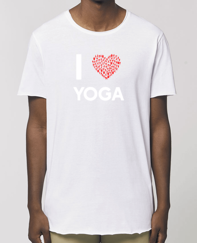 Men\'s long t-shirt Stanley Skater I Love Yoga Par  Original t-shirt