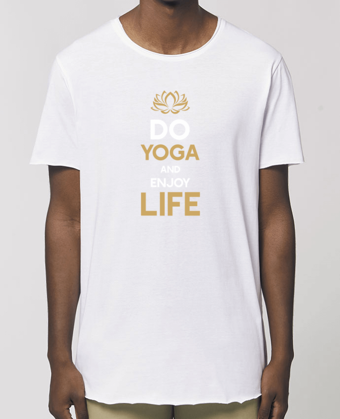 Camiseta larga pora él  Stanley Skater Yoga Enjoy Life Par  Original t-shirt