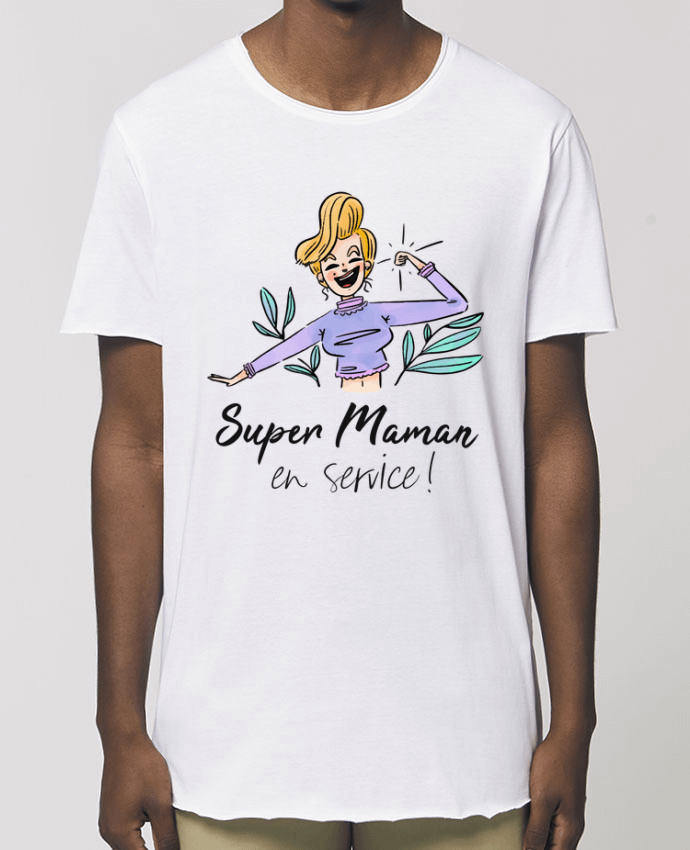 Tee-shirt Homme Super Maman en service Par  ShoppingDLN
