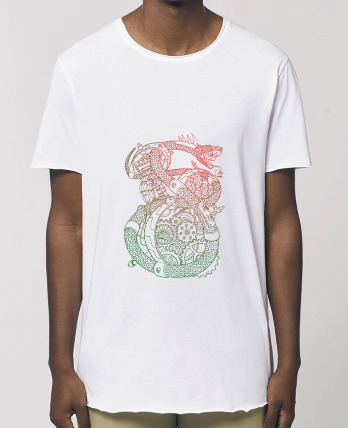 Camiseta larga pora él  Stanley Skater Méca Serpent Par  Tomi Ax - tomiax.fr