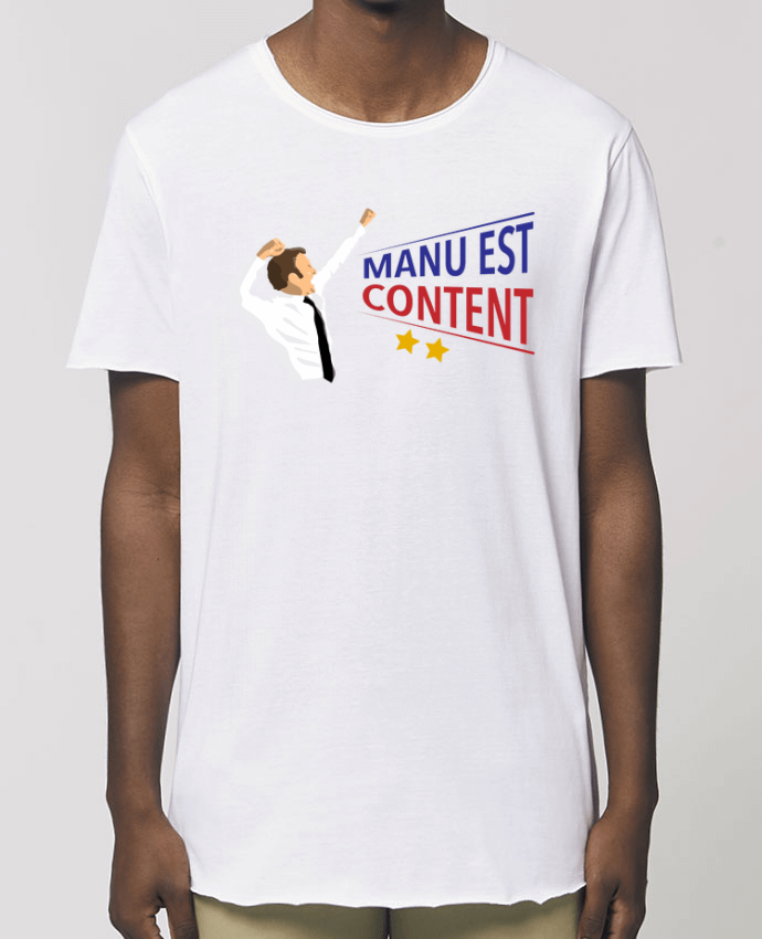 Camiseta larga pora él  Stanley Skater Célébration Macron Par  tunetoo