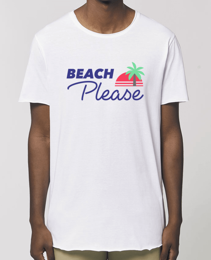 Tee-shirt Homme Beach please Par  Ruuud