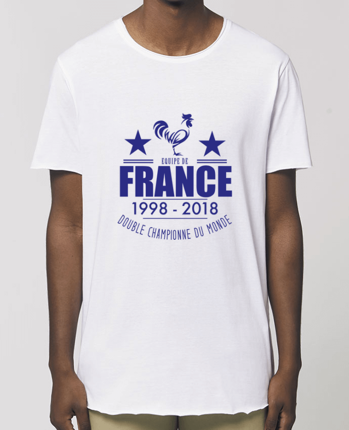 Men\'s long t-shirt Stanley Skater Equipe de france double championne du monde Par  Yazz