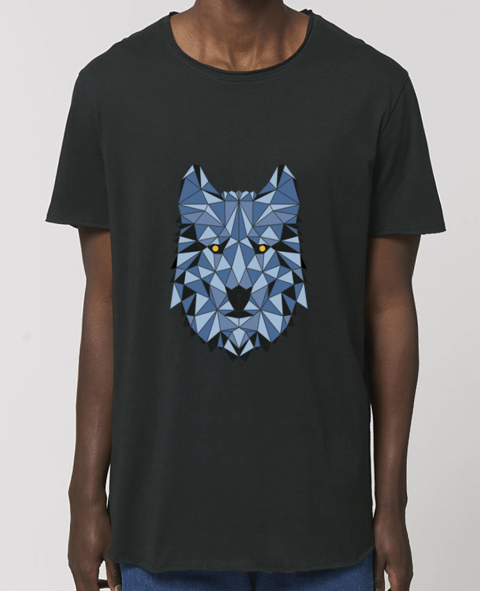 Men\'s long t-shirt Stanley Skater wolf - geometry 3 Par  /wait-design