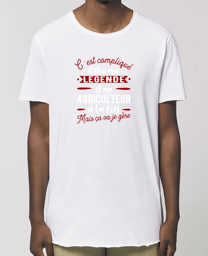 T-Shirt Long - Stanley SKATER Légende et agriculteur Par  Original t-shirt