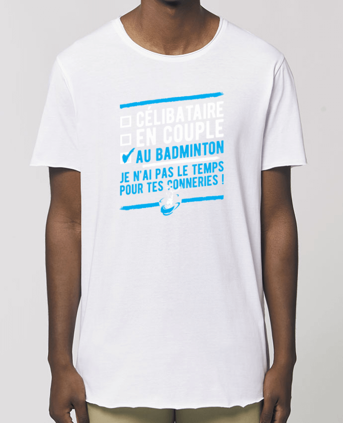 Tee-shirt Homme Accro badminton Par  Original t-shirt