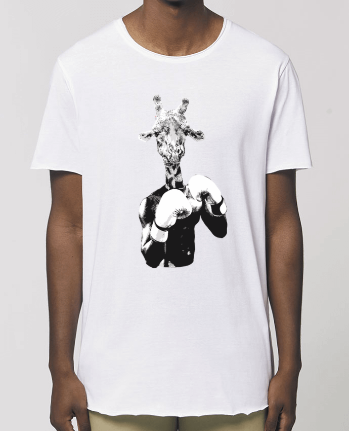 Tee-shirt Homme Girafe boxe Par  justsayin