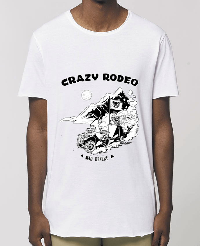 Tee-shirt Homme Crazy rodéo Par  Tomi Ax - tomiax.fr
